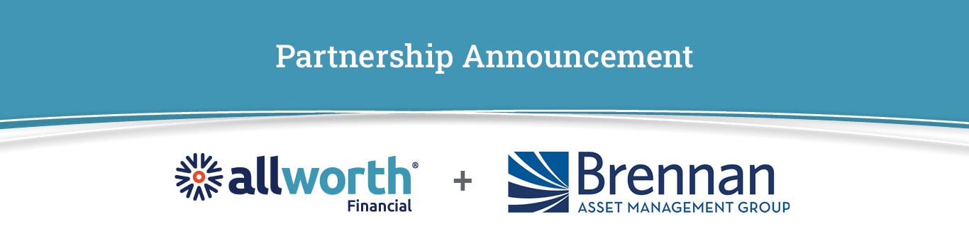 partnership announcement allworth financial and brennan asset management group