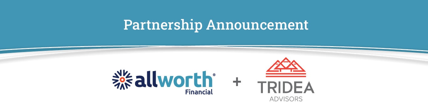 partnership announcement allworth financial and tridea advisors