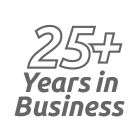 25years in Business