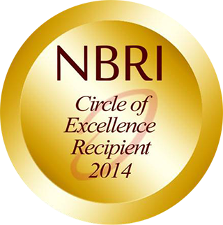 National Business Research Institute Circle of Excellence Recipient 2014